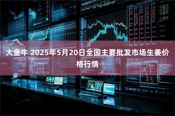 大金牛 2025年5月20日全国主要批发市场生姜价格行情